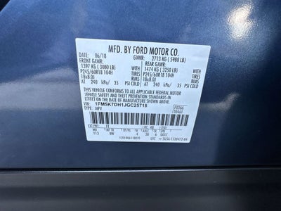 2018 Ford Explorer XLT