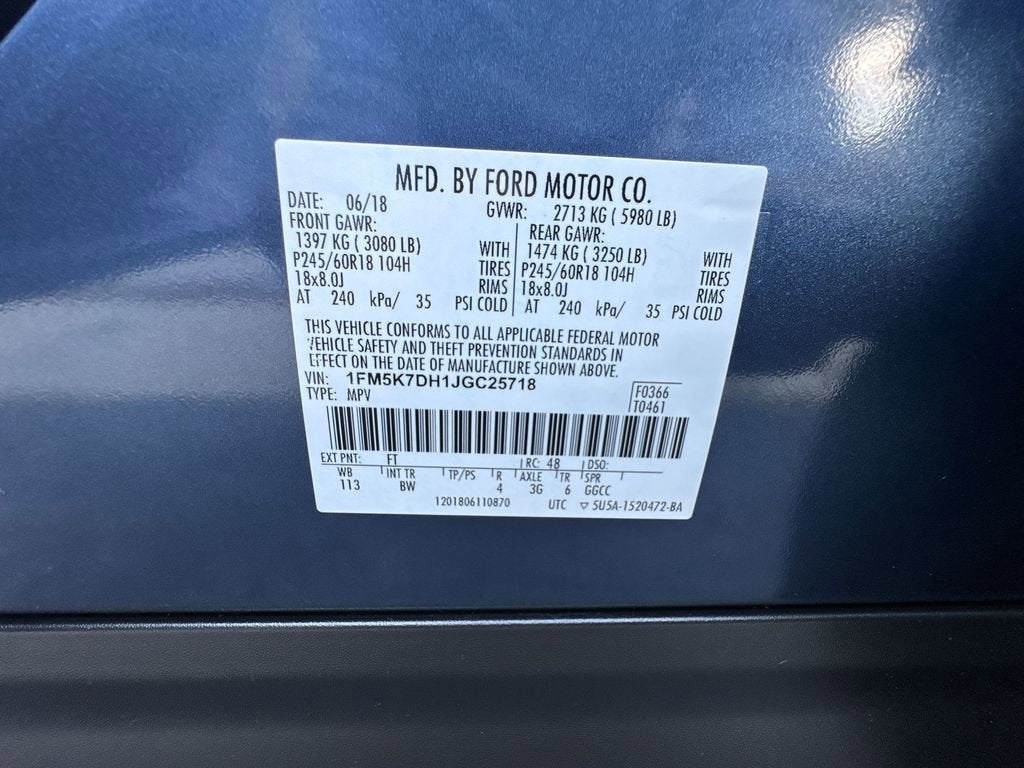 2018 Ford Explorer XLT