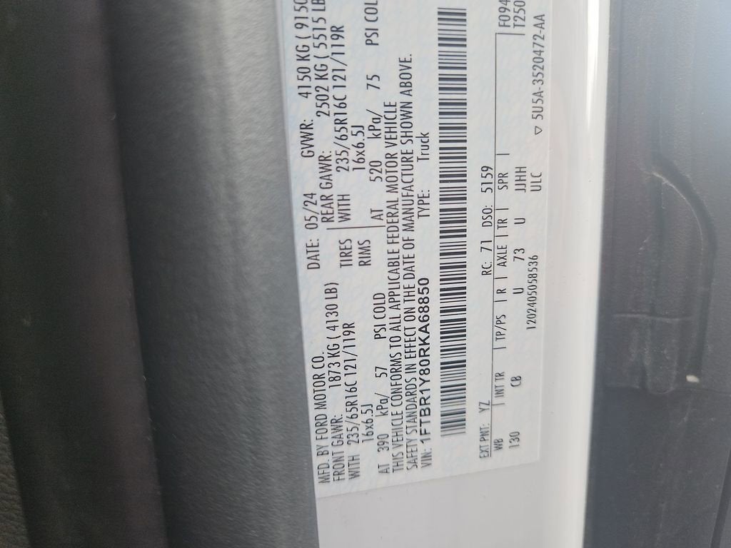2024 Ford Transit Cargo Van T250