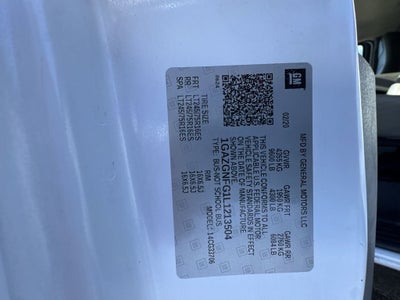 2020 Chevrolet Express Passenger 3500 1LS