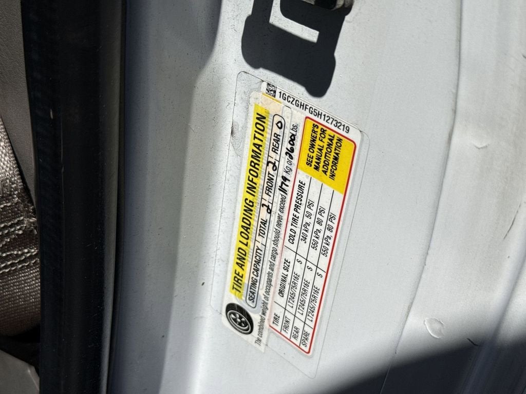 2017 Chevrolet Express Cargo 3500 Work Van