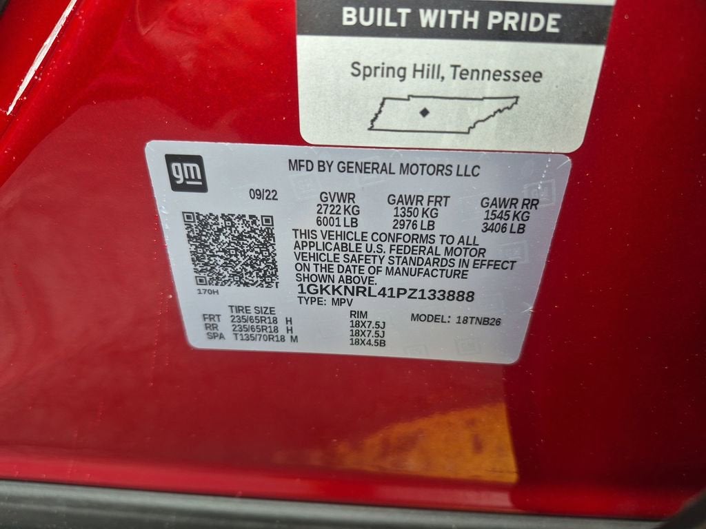 2023 GMC Acadia SLE