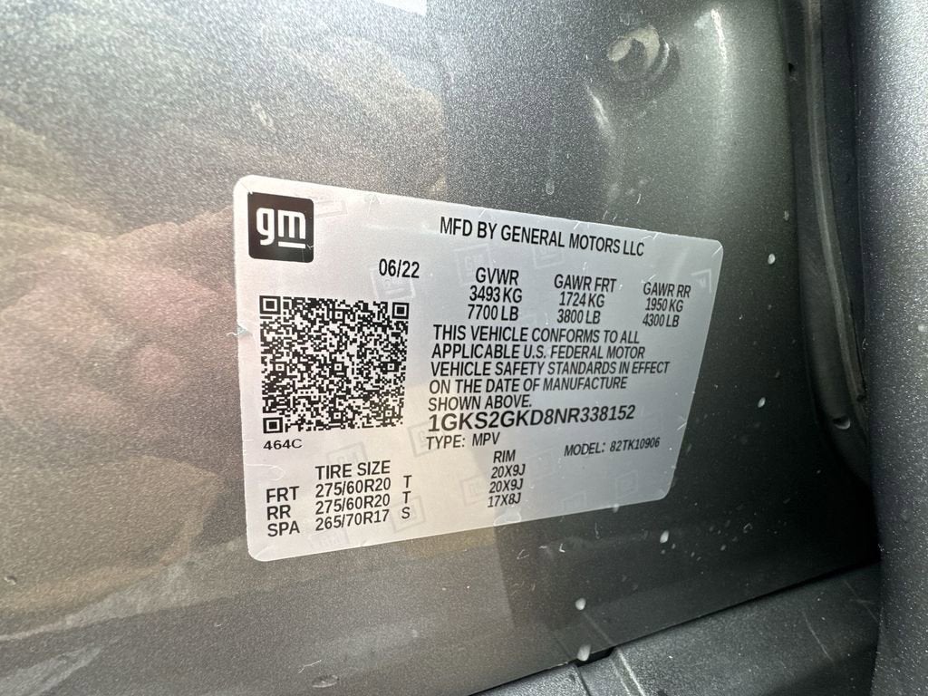 2022 GMC Yukon XL SLT