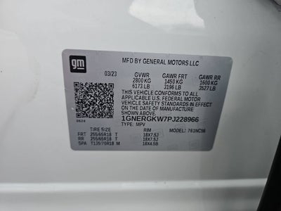 2023 Chevrolet Traverse LT Cloth