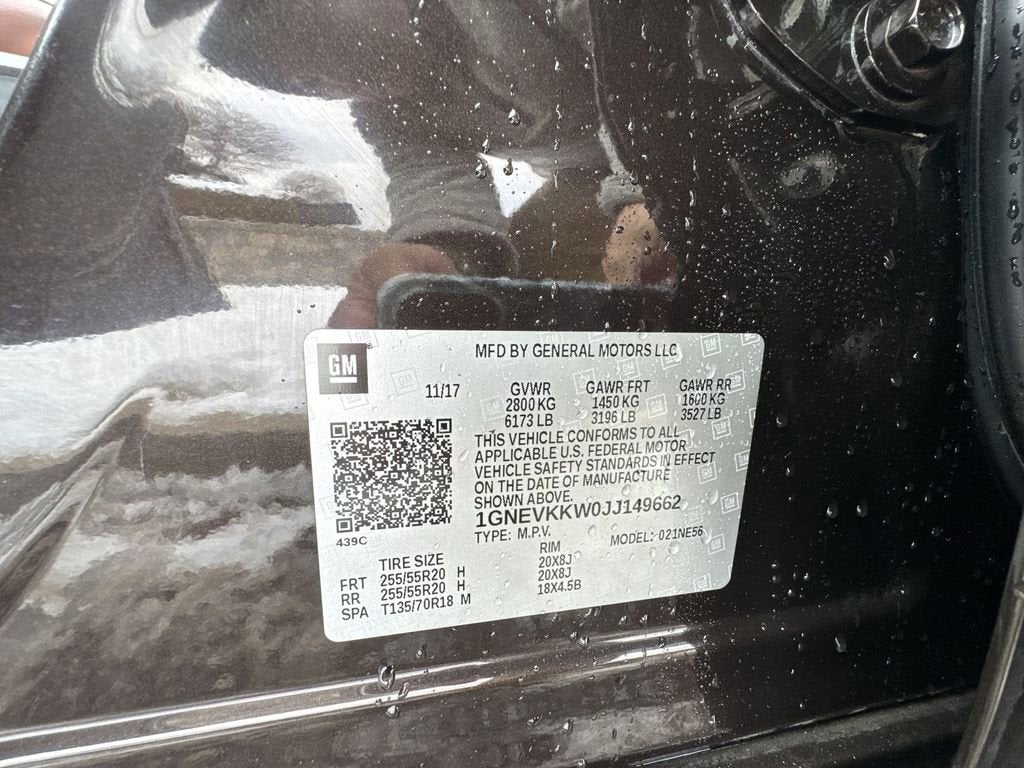 2018 Chevrolet Traverse High Country