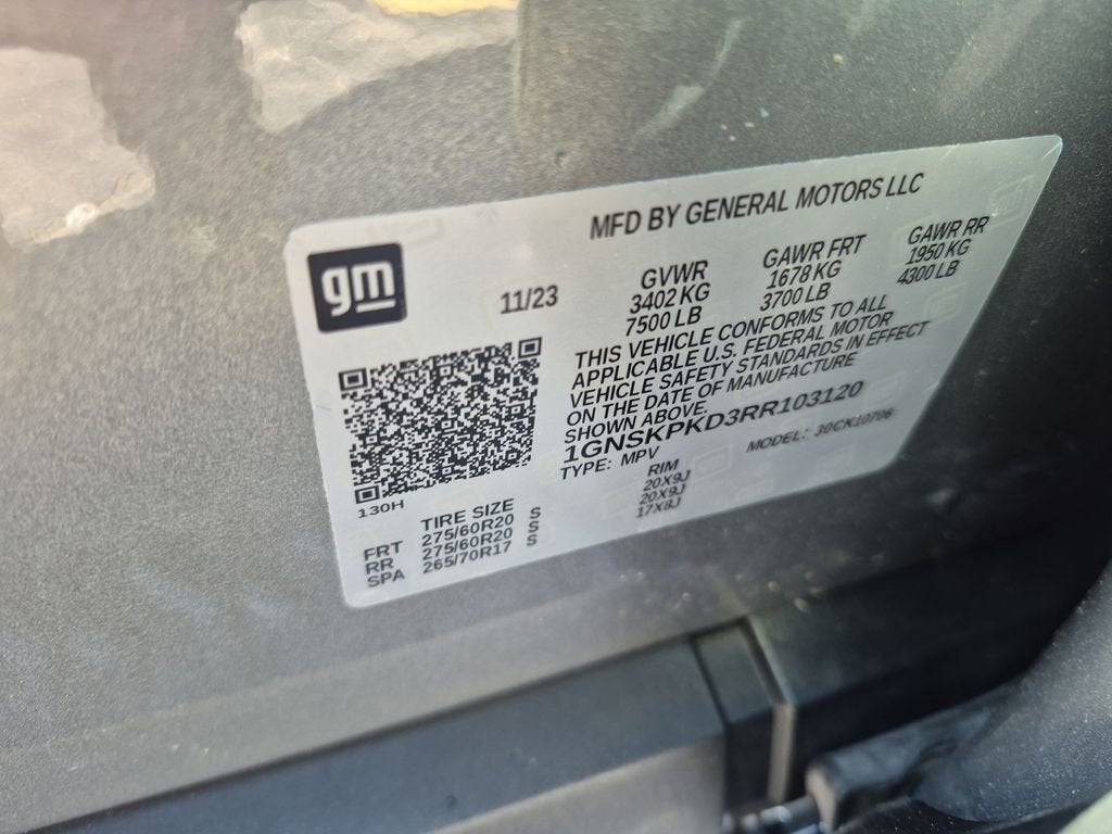2024 Chevrolet Tahoe Z71