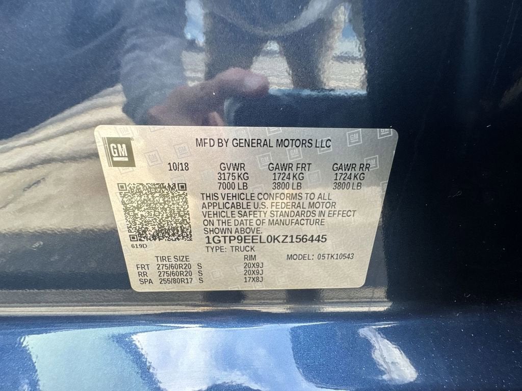 2019 GMC Sierra 1500 AT4