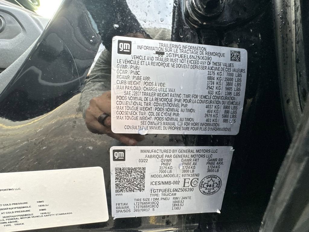 2022 GMC Sierra 1500 AT4