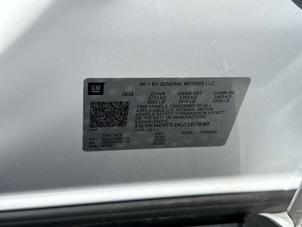2019 Cadillac XT5 Luxury AWD