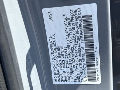2023 Honda Accord Hybrid Sport