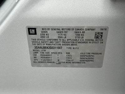 2016 Chevrolet Equinox LS