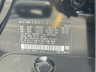 2019 Honda HR-V LX