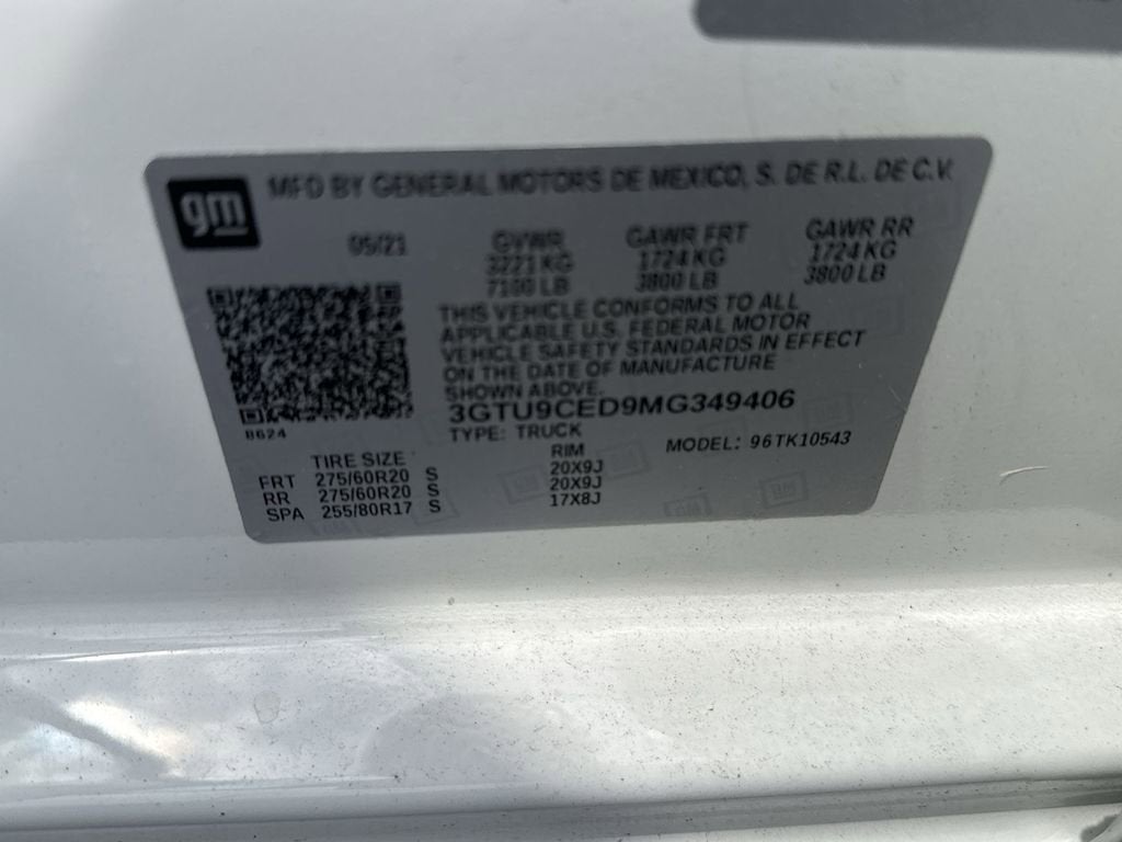 2021 GMC Sierra 1500 Elevation