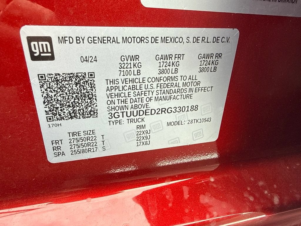 2024 GMC Sierra 1500 SLT