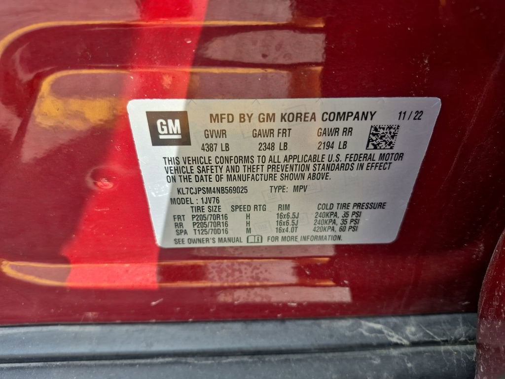 2022 Chevrolet Trax LT