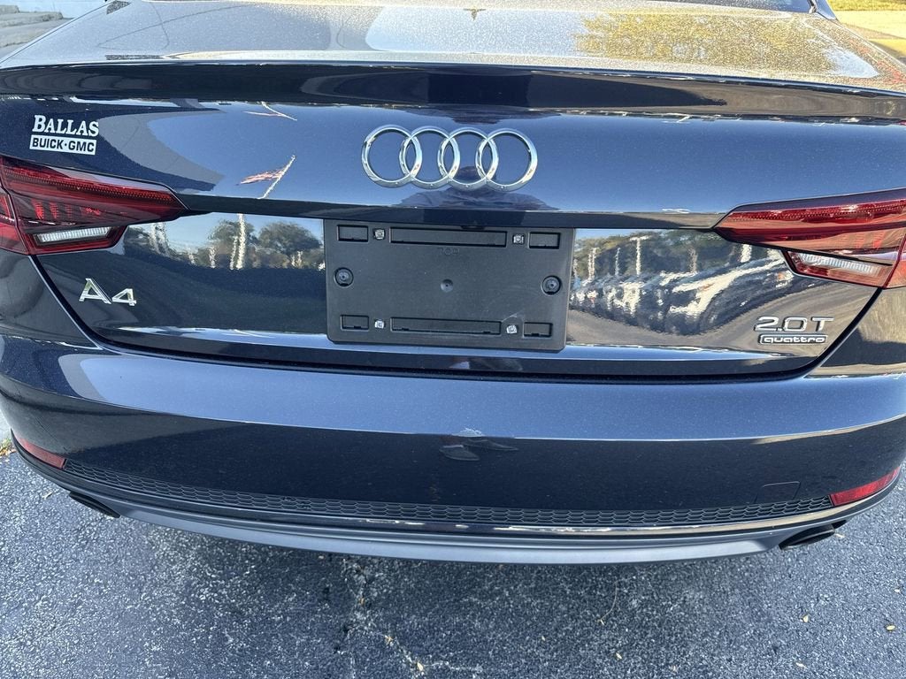 2018 Audi A4 2.0T Tech Premium