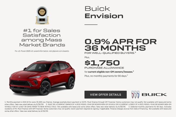 0.9% APR FOR 36 MONTHS 
FOR WELL-QUALIFIED BUYERS.1

Plus, $1,750 PURCHASE ALLOWANCE for current ...