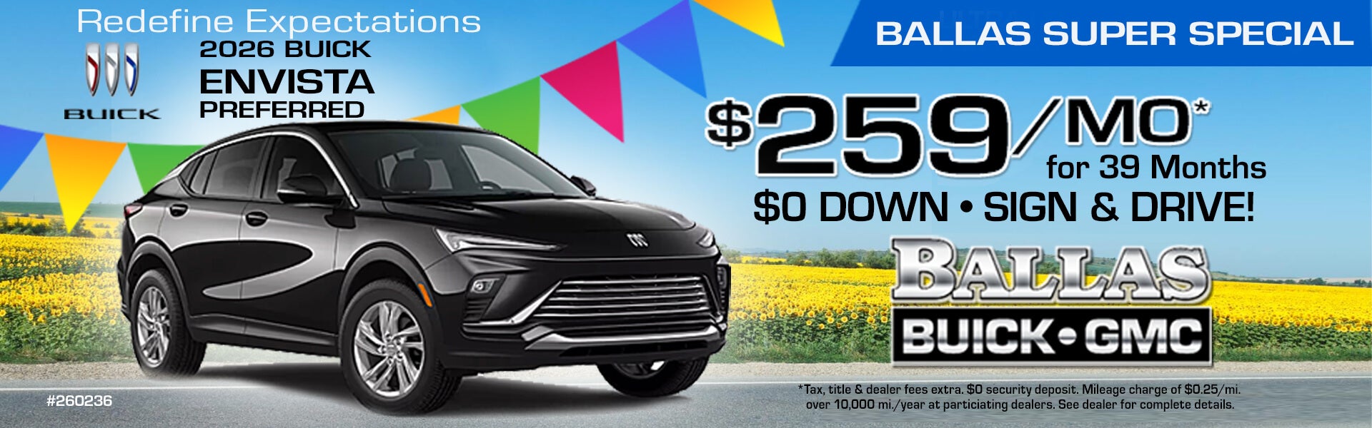 Ballas Super Special Lease Deal