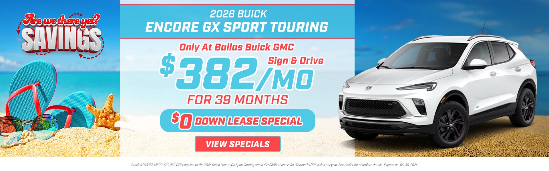 $0 Down Lease Special