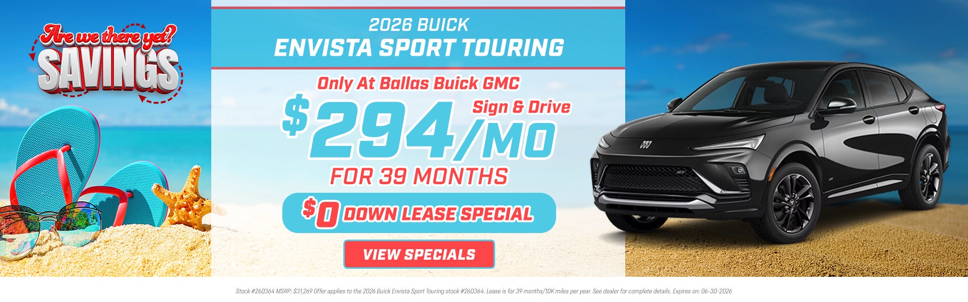 $0 Down Lease Special