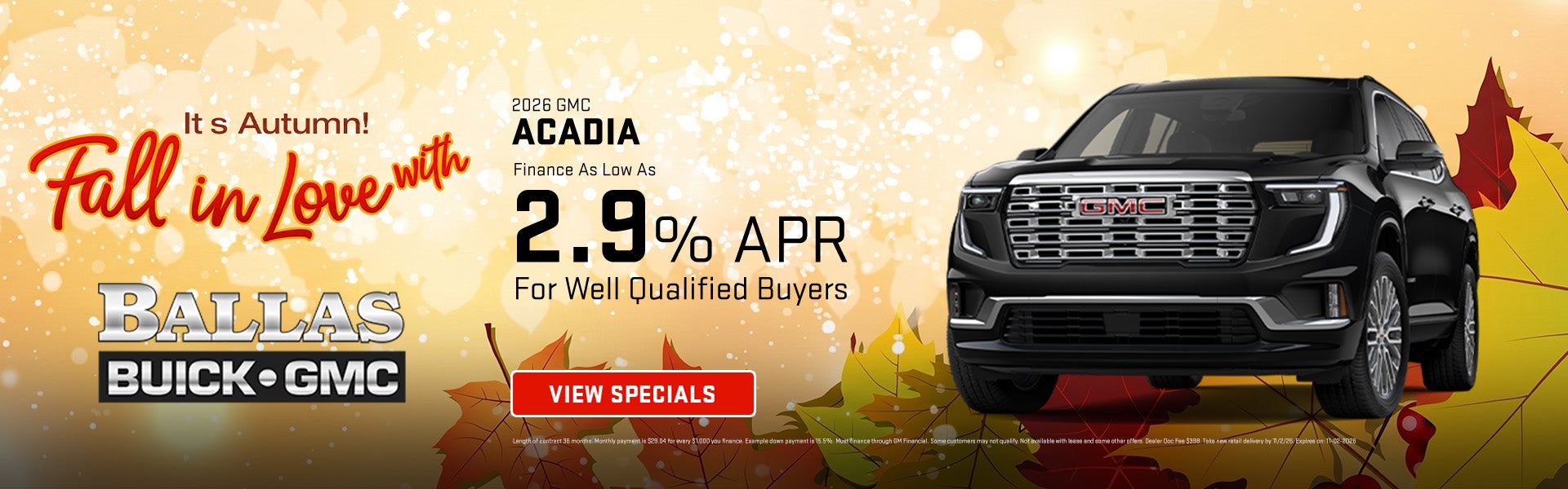 Acadia Special