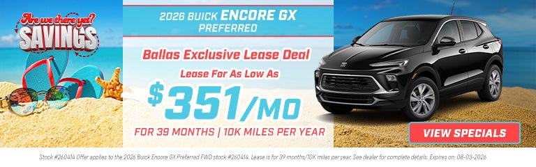 Ballas Exclusive Lease Deal
