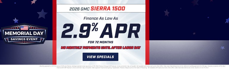 May Specials