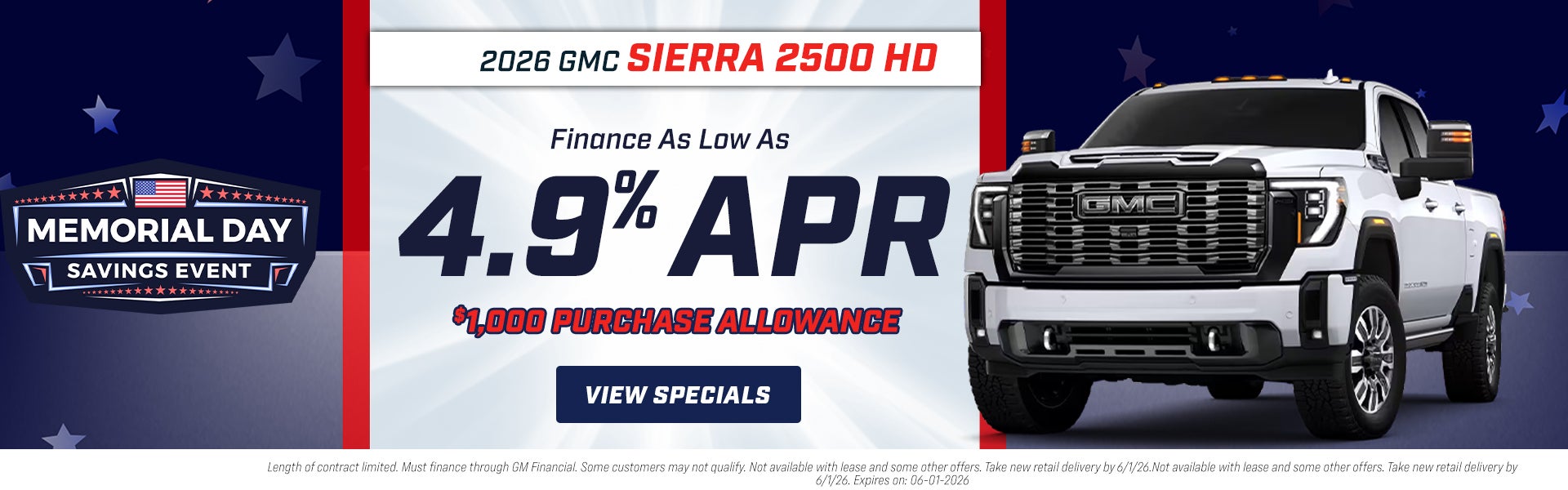 May Specials